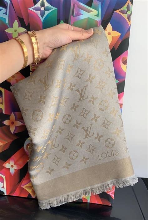 faux louis vuitton scarf.